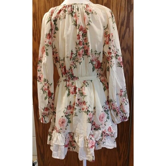 VICI Dress Women's Size Medium Tiered Ruffled Lined Country Romantic Concert - Picture 4 of 9